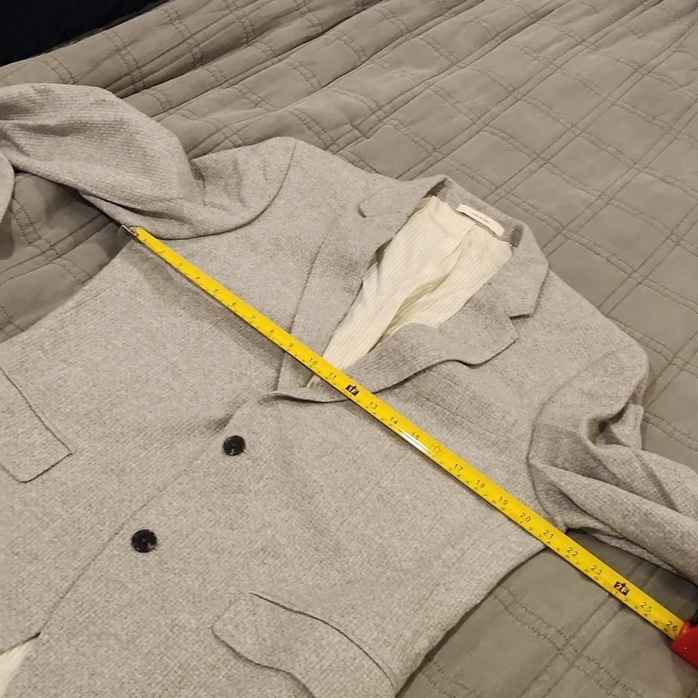 Club Monaco Heather Gray 100% Cashmere Sport Coat Size 42! New W/O Tags!